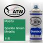 Preview: Mazda, Sparkle Green Metallic, 11R: 400ml Sprühdose, von ATW Autoteile West.